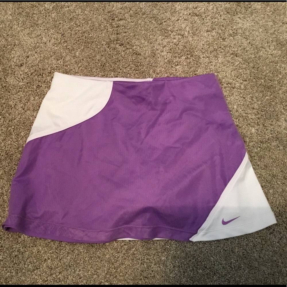 Nike Purple Mesh & Spandex Skort